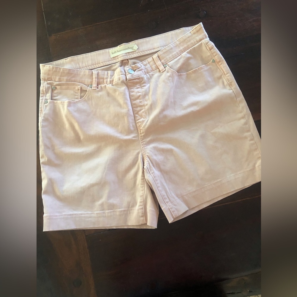 Soft Surroundings Denim Shorts 1X